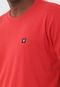 Camiseta Osklen Tridente Vermelha - Marca Osklen