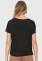 Blusa Malwee Suede Preta - Marca Malwee