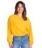 Blusa Manga Longa Fio Infinita Cor Amarelo - Marca INFINITA COR