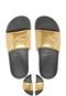 Sandália Slide Nike Sportswear Wmns Benassi Just Do It Print Dourada - Marca Nike Sportswear