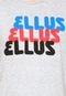 Camiseta Ellus Celebrating Cinza - Marca Ellus