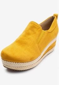 Zapato Mujer Amarillo Dakota Chancleta