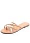 Rasteira FiveBlu Diagonal Nude - Marca FiveBlu