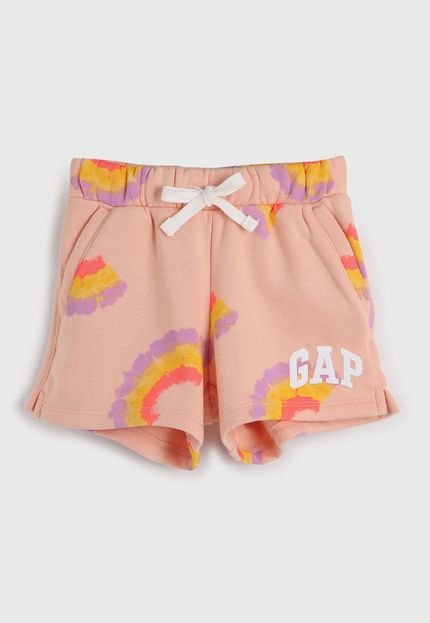 Short GAP Floral Coral - Marca GAP