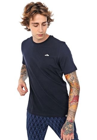 Camiseta adidas Originals Sst Emb T Azul-marinho