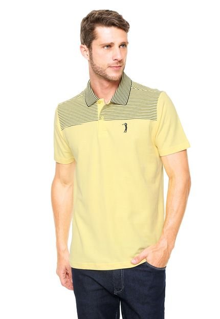 Camisa Polo Aleatory Comfort Amarela - Marca Aleatory