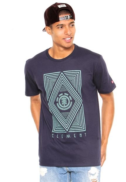 Camiseta Element Linear Azul - Marca Element