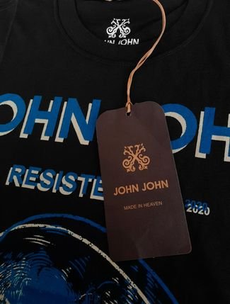 Camiseta John John Masculina Rg Partners Skull Preta