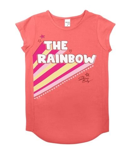 Vestido Infantil Rainbow Infinita Cor Laranja - Marca INFINITA COR