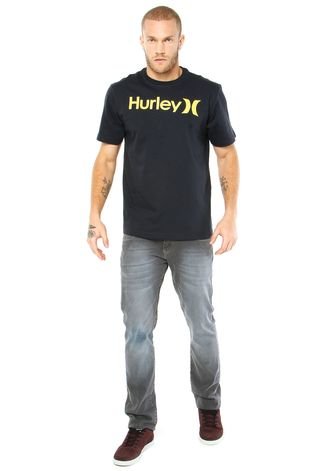 Camiseta Hurley Silk One&Only Tonal Azul