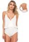 Body Canal Strappys Branco - Marca Canal