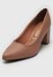 Scarpin Vizzano Liso Nude - Marca Vizzano