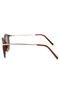 Óculos de Sol Polo London Club Espelhado Redondo Marrom - Marca PLC