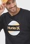 Camiseta Hurley Circle Dye Preta - Marca Hurley