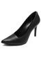 Scarpin Couro Jorge Bischoff Bico Fino Preto - Marca Jorge Bischoff