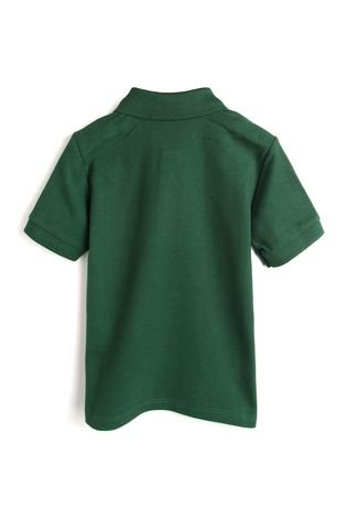 Camisa Ellus Kids Infantil Lisa Verde