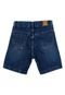 Bermuda Jeans Infantil Menino Tradicional Confort Azul - Marca Crawling
