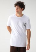 Camiseta John John Reta Logo Branca - Marca John John