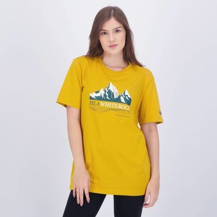Camiseta Fila Outdoor Feminina Amarela - Marca Fila