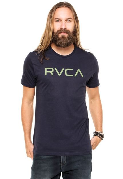 Camiseta RVCA Big Azul - Marca RVCA