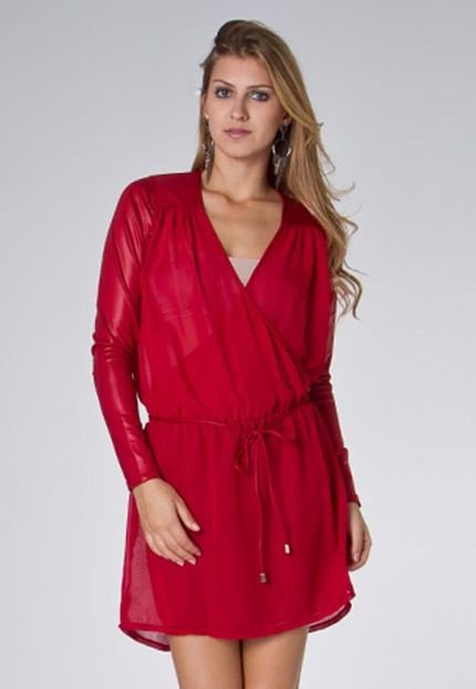 Vestido Sommer Happy Vermelho - Marca Sommer