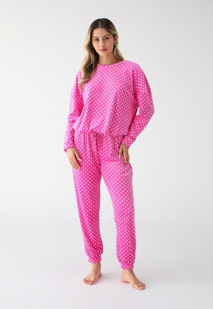 Pijama Malwee Push Pink - Marca Malwee