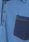 Camisa Polo Redley Denim Azul - Marca Redley