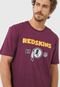 Camiseta New Era Washington Redskins Roxa - Marca New Era