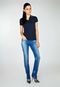 Calça Jeans Calvin Klein Jeans Reta Puído Azul - Marca Calvin Klein Jeans