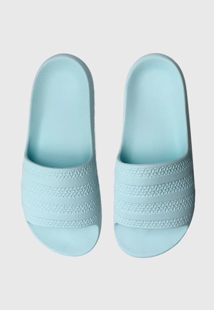 Chinelo Slide Adidas Originals Adilette Ayoon W Azul - Marca adidas Originals