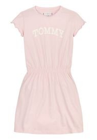Vestido Para Niñas Niña Rosa Tommy Hilfiger