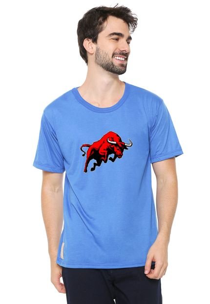 Camiseta Eco Canyon Bulls Azul - Marca Eco Canyon