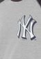 Camiseta New Era Old School 8 New York Yankees Cinza - Marca New Era