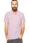 Camisa Polo Richards Basic Rosa - Marca Richards