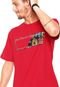 Camiseta Occy Bannick Vermelha - Marca Occy