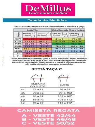Kit com 10 Calcinhas Alta Safira Demillus 57340 Azul Marinho