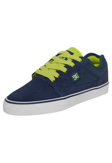 Tênis DC Shoes Tonik Azul-Marinho/Verde - Marca DC Shoes