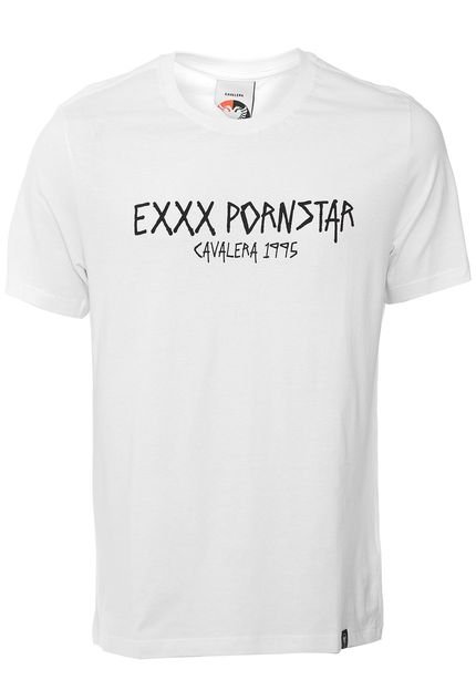 Camiseta Cavalera Ex Pornstar Branca - Marca Cavalera