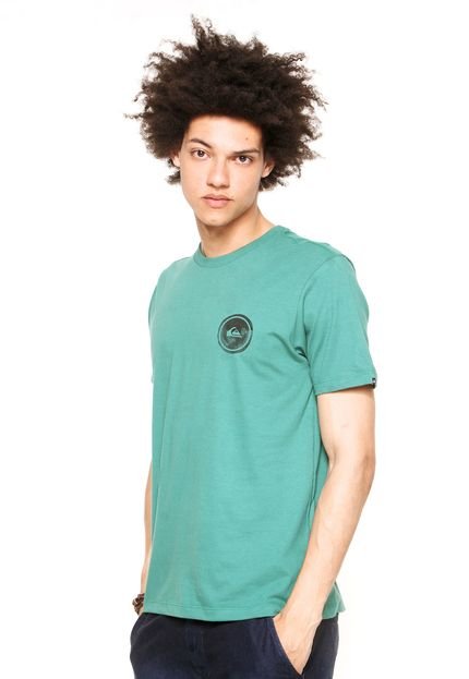 Camiseta Quiksilver Watermarked Verde - Marca Quiksilver