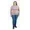 Blusa Gola Alta Feminina City Lady by Facinelli Plus Size 658095 Bege - Marca Facinelli