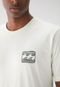 Camiseta Billabong Reta Logo Off White - Marca Billabong