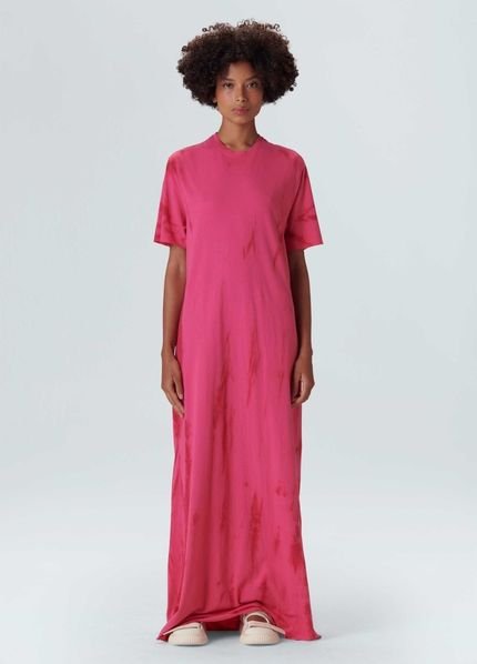 Vestido Osklen Mc Tie Dye Pink - Marca Osklen