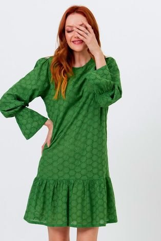 Vestido Vanibele Laise Verde