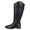 Bota Cano Longo Couro Luz da Lua - 80450007 Luz Da Lua Preto - Marca Luz Da Lua