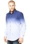 Camisa Ellus Horizon Stripped Azul - Marca Ellus