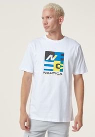 Camiseta Blanco-Multicolor Nautica