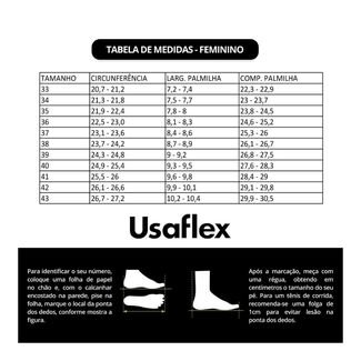 Tamanco Usaflex Feminino Salto Bloco Tresse AE3201