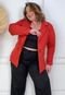 Blazer Feminino Plus Size Alfaiataria Com Forro G Gg  Telha - Marca Ana Maya Curves