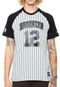 Camiseta New Era Chalk Line Brooklin Nets Cinza/Preta - Marca New Era