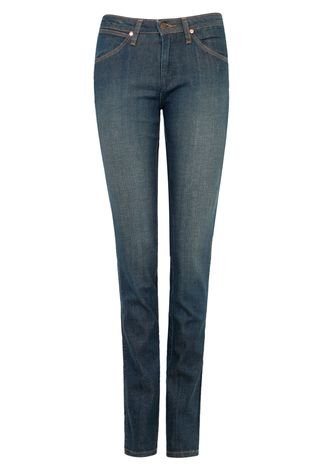 Calça Jeans Wrangler Reta Rise Azul